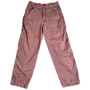 VINTAGE Guess Jeans‎ Mens 32x31 Acid Wash Red Denim Georges Marciano USA 80s